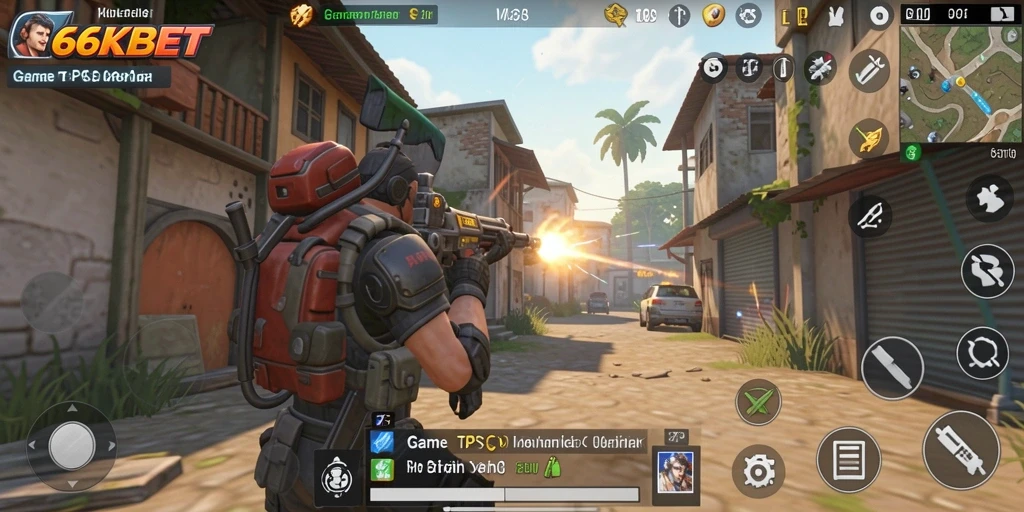 Tampilan menarik dari gameplay seru 66KBET.