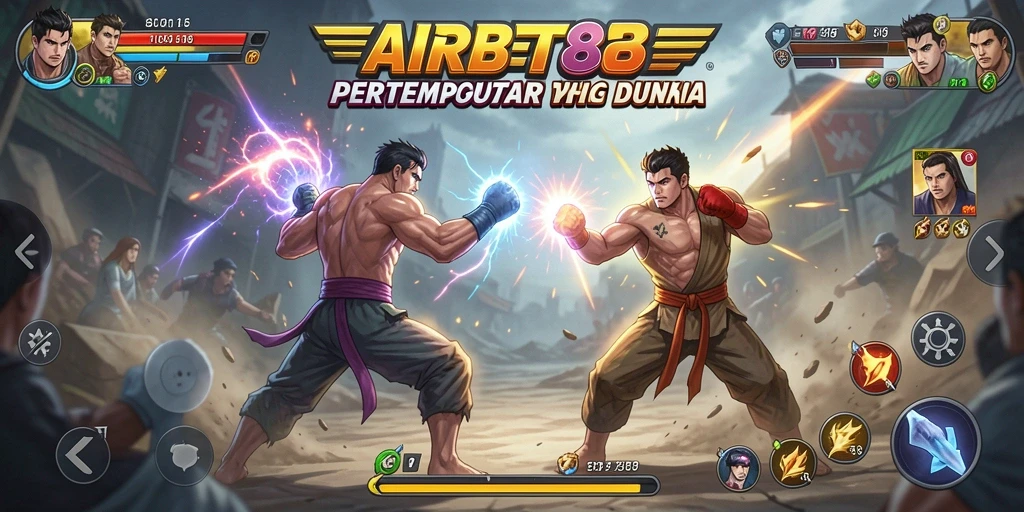 Tampak aksi pertarungan yang epik di AIRBET88.
