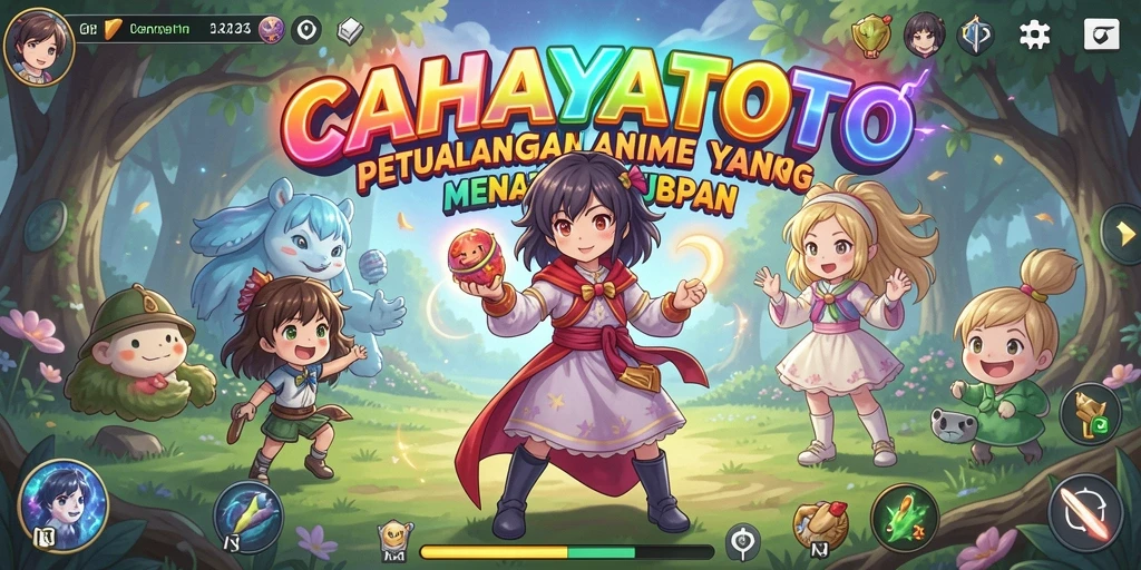 Screenshot CAHAYATOTO menampilkan karakter anime dalam aksi yang mendebarkan.