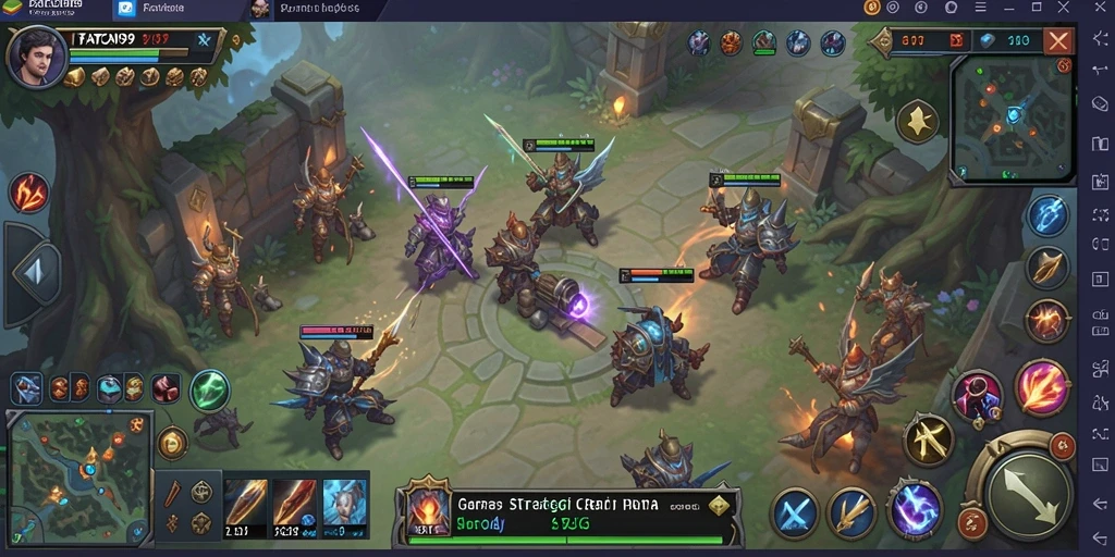 Tampilan gameplay seru dalam FATCAI99 dengan elemen SLG.
