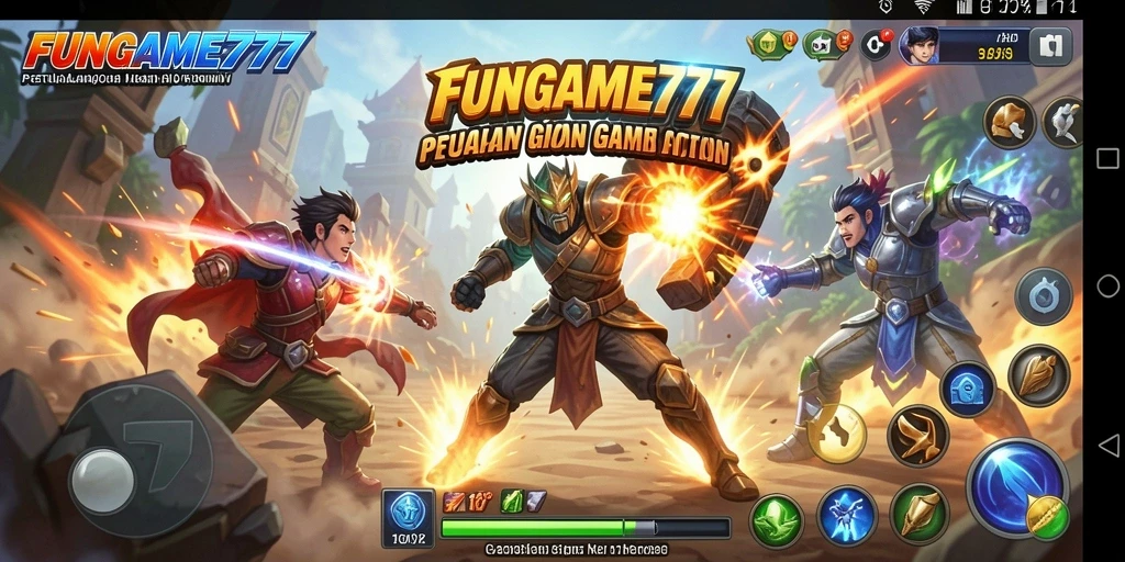 Tangkapan layar menunjukkan aksi seru dalam <strong>FUNGAME777</strong> yang mendebarkan.