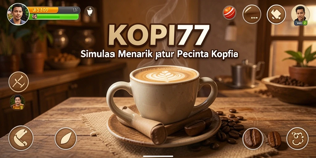 Gameplay seru di dunia kopi dengan beragam tantangan.
