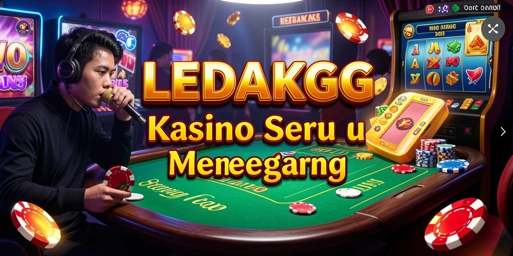 Tampilan menarik dari gameplay LEDAKGG yang menegangkan.