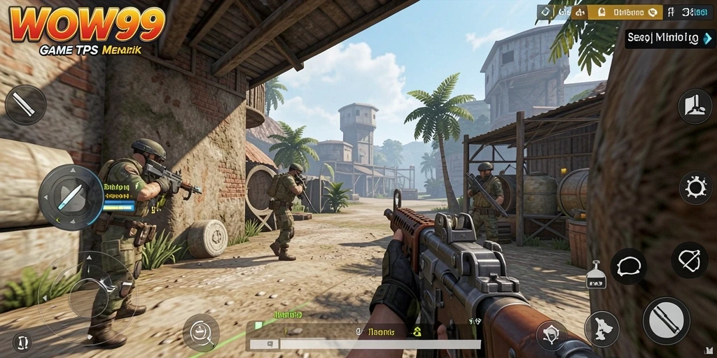 Tampilan aksi seru dalam gameplay WOW99 yang mendebarkan.